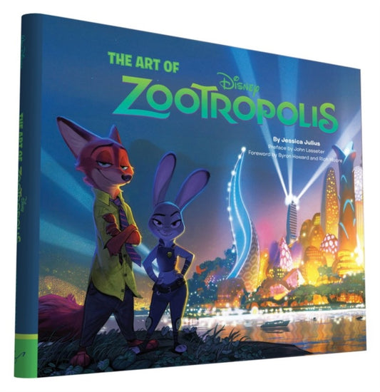 Book cover of: Art of Zootropolis. By: Byron Howard