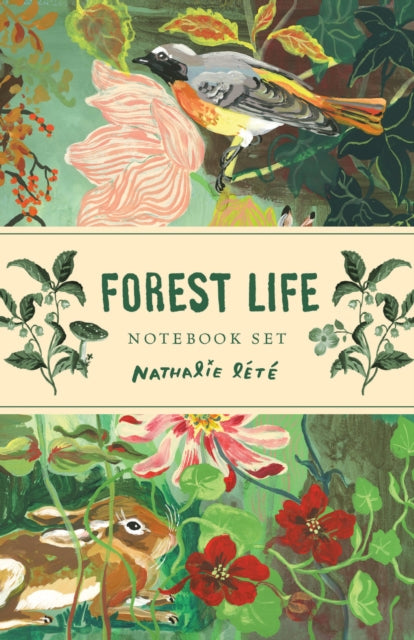 Book cover of: Forest Life Notebook Set. By: Nathalie Lete