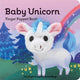 Book cover of: Baby Unicorn: Finger Puppet Book