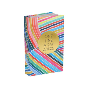 Rainbow One Line a Day, A Five-Year Memory Book