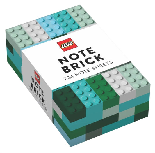 LEGO® Note Brick (Blue-Green) 9781452179698 LEGO