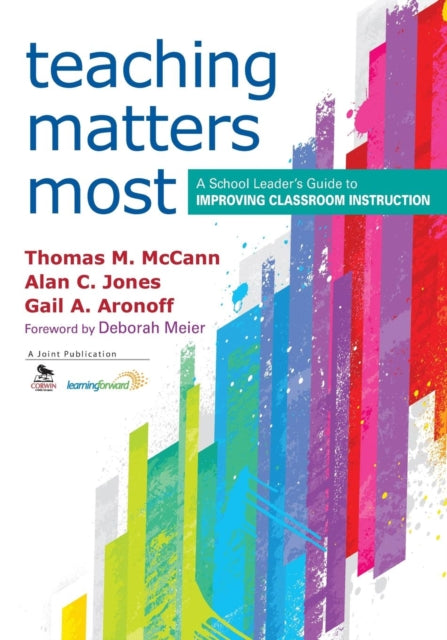 Book cover of: Teaching Matters Most. By: Thomas M. McCann