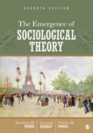 Emergence of Sociological Theory