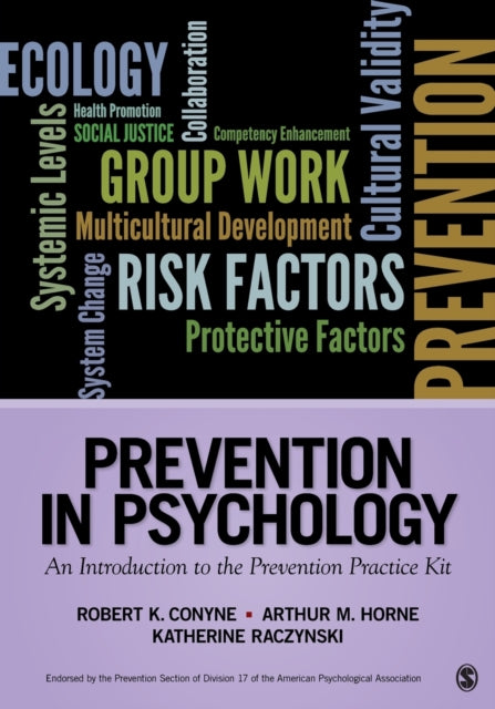 Book cover of: Prevention in Psychology. By: Horne, Arthur M.