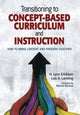 Book cover of: Transitioning to Concept-Based Curriculum and Instruction. By: H. Lynn Erickson