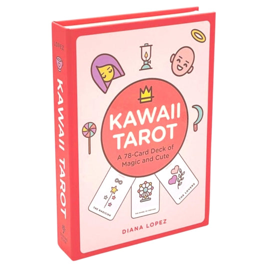 Book cover of: Kawaii Tarot. By: Diana Lopez