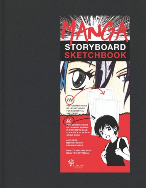 Manga süžeeskeemi visandiraamat