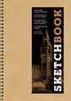 Book cover of: Sketchbook (basic medium spiral Kraft). By: Inc Sterling Publishing Co.