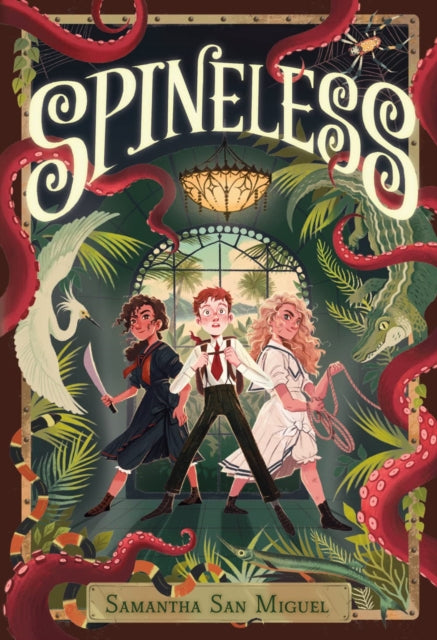 Book cover of: Spineless. By: Samantha San Miguel