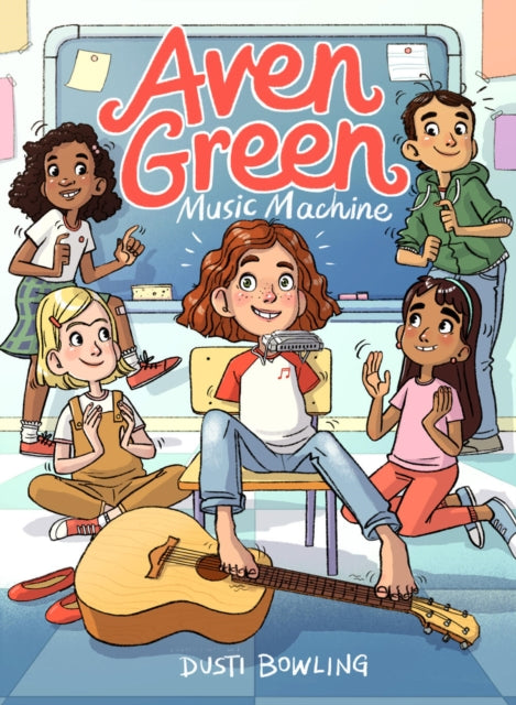 Book cover of: Aven Green Music Machine. By: Dusti Bowling