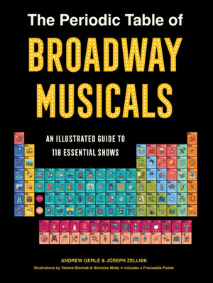 The PERIODIC TABLE OF BROADWAY MUSICALS