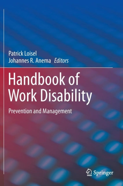 Book cover of: Handbook of Work Disability