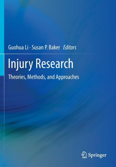 Book cover of: Injury Research. By: Guohua Li