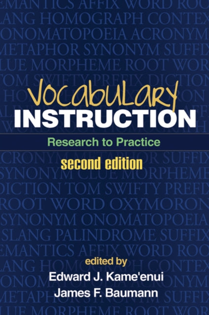Book cover of: Vocabulary Instruction. By: Edward J. Kameenui