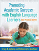 Book cover of: Promoting Academic Success with English Language Learners. By: Craig A. Albers