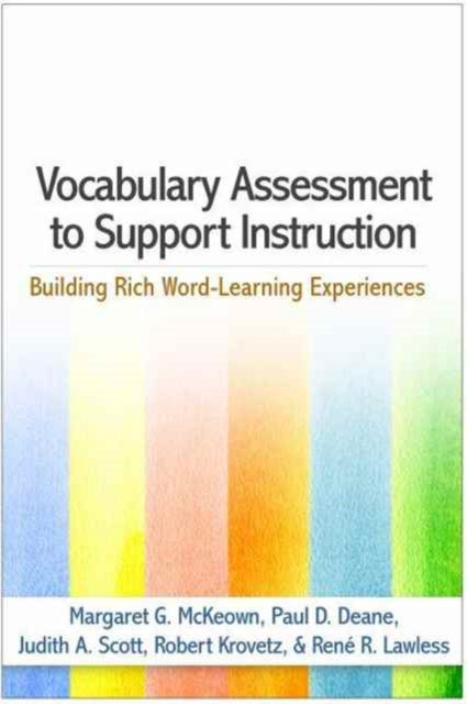 Book cover of: Vocabulary Assessment to Support Instruction. By: Margaret G. McKeown