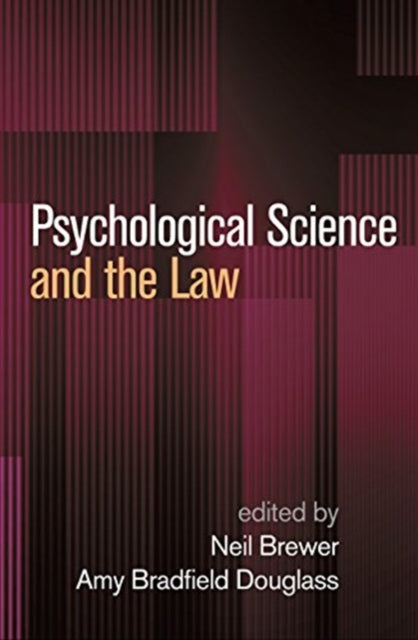 Book cover of: Psychological Science and the Law