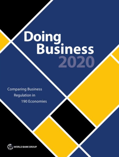 Book cover of: Doing business 2020. By: World Bank