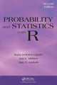Book cover of: Probability and Statistics with R. By: Maria Dolores Ugarte
