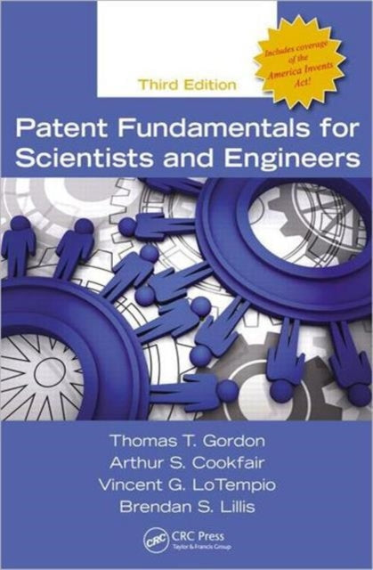 Book cover of: Patent Fundamentals for Scientists and Engineers. By: Thomas T. Gordon