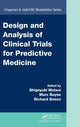 Book cover of: Design and Analysis of Clinical Trials for Predictive Medicine. By: Shigeyuki Matsui