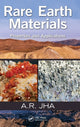 Book cover of: Rare Earth Materials. By: A. R. Jha
