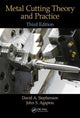 Book cover of: Metal Cutting Theory and Practice. By: David A. Stephenson