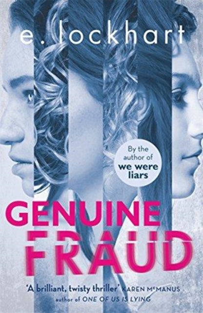 Book cover of: Genuine Fraud. By: E. Lockhart (author)