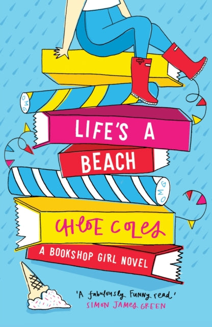 Book cover of: Bookshop Girl: Life's a Beach. By: Chloe Coles