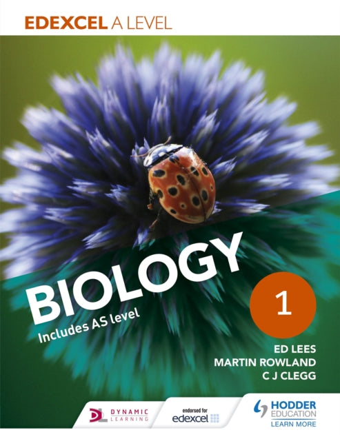 Book cover of: Edexcel A Level Biology Student Book 1. By: Ed Lees