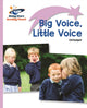 Book cover of: Reading Planet - Big Voice, Little Voice - Lilac: Lift-off. By: Gill Budgell