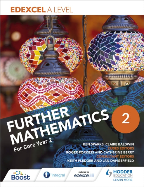 Book cover of: Edexcel A Level Further Mathematics Core Year 2. By: Ben Sparks