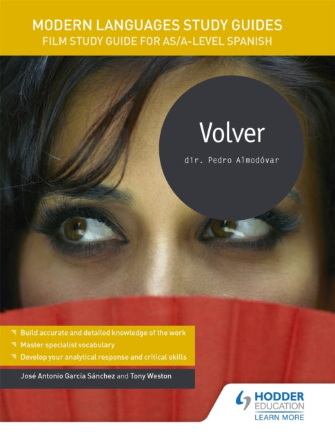 Book cover of: Modern Languages Study Guides: Volver. By: Pedro Almodóvar