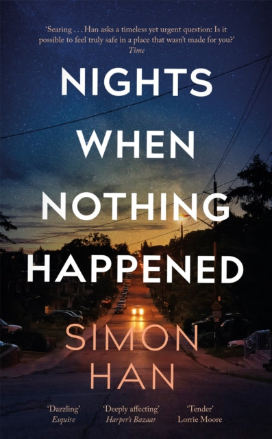 Book cover of: Nights When Nothing Happened. By: Simon Han