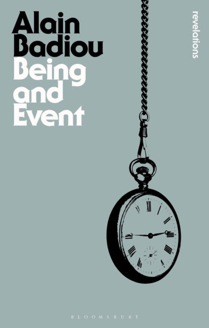 Book cover of: Being and Event. By: Alain Badiou