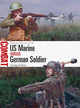 Book cover of: US Marine vs German Soldier. By: Gregg Adams