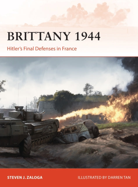 Book cover of: Brittany 1944. By: Steve J. Zaloga