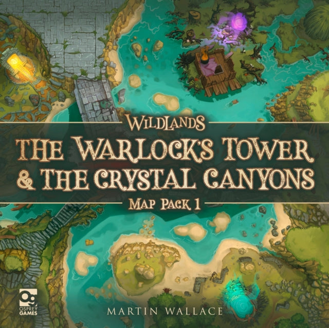 Book cover of: Wildlands: Map Pack 1. By: Martin Wallace