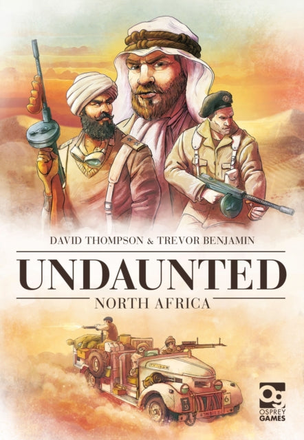 Book cover of: Undaunted: North Africa. By: David Thompson