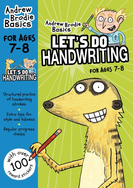 Book cover of: Let's do Handwriting 7-8. By: Andrew Brodie