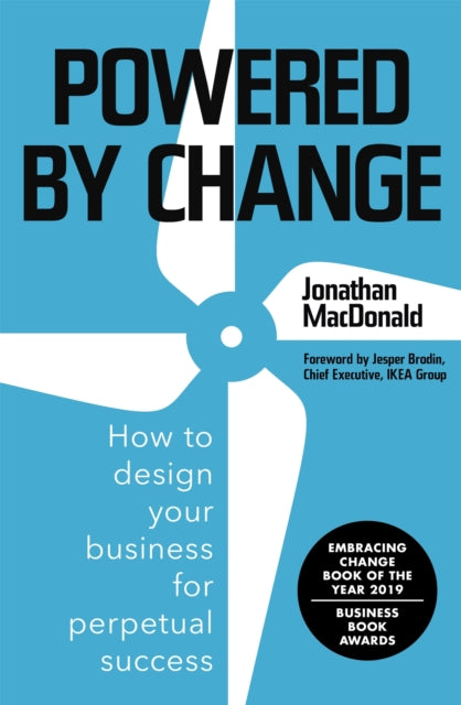Book cover of: Powered by Change. By: Jonathan MacDonald