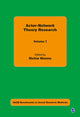 Book cover of: Actor-Network Theory Research. By: Richie Nimmo