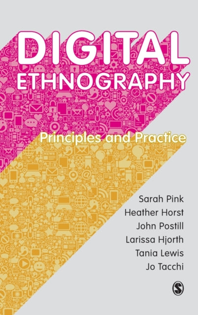 Book cover of: Digital Ethnography. By: Sarah Pink