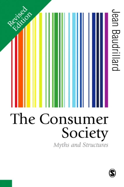 Book cover of: Consumer Society. By: Jean Baudrillard