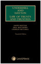 Book cover of: Underhill and Hayton Law of Trusts and Trustees. By: Paul Matthews