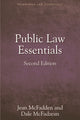 Book cover of: Public Law Essentials. By: Dale McFadzean