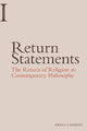 Book cover of: Return Statements. By: Gregg Lambert