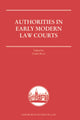 Book cover of: Authorities in Early Modern Courts in Europe. By: Guido Rossi