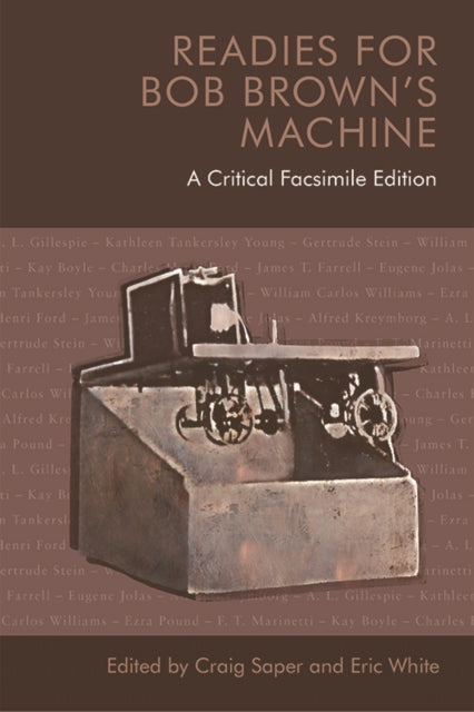 Book cover of: Readies for Bob Brown's Machine. By: Craig J. Saper