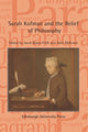 Book cover of: Sarah Kofman and the Relief of Philosophy. By: John McKeane
